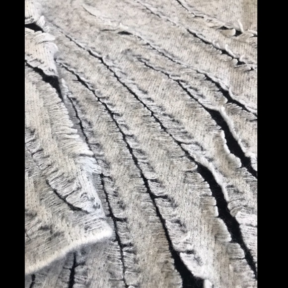 3.1 Phillip Lim Zebra Fringe Turtleneck Sweater - Picture 8 of 11